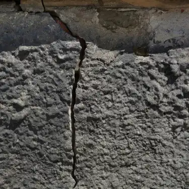 small crack